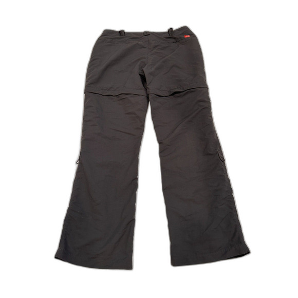 North Face Dark Gray Convertible Hiking Pants Shorts Size 14 - Picture 2 of 7